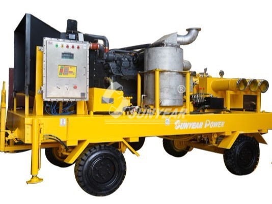 防爆柴油機(jī)排水泵車(chē)