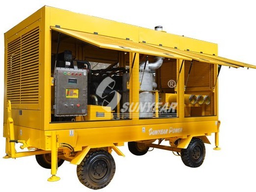 防爆柴油機(jī)排水泵車(chē)